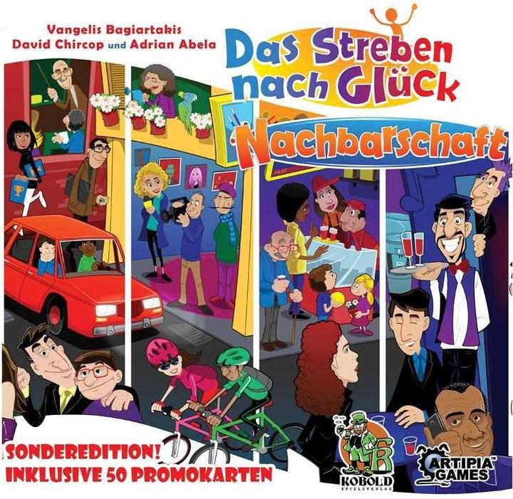 Produktbild Kobold Das Streben nach Glück: Nachbarschaftt, Brettspiell für 1 - 4 Spieler, a (Deutsch)