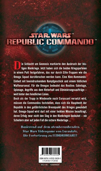 Produktbild Panini Star Wars: Republic Commando - Triple Zero (Deutsch, Karen Traviss, 2018)