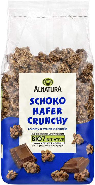 Produktbild Alnatura Bio Schoko Hafer Crunchy 750g (750 g)