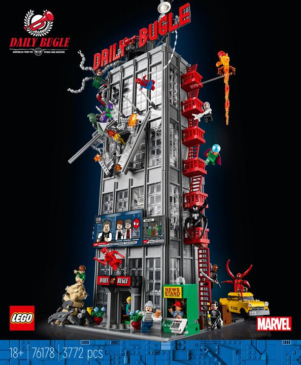 Immagine prodotto LEGO Daily Bugle (76178, LEGO Marvel, Set LEGO rari)