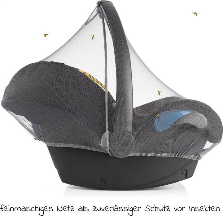 Image du produit Zamboo Housse de pluie et moustiquaire pour siège auto de bébé Moustiquaire universelle / moustiquaire