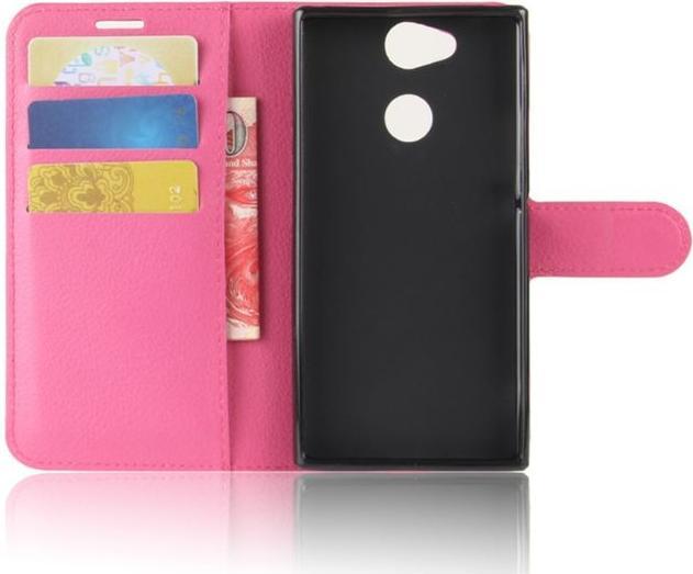 Produktbild MU Classic Leder Hülle mit Litchitextur (Sony Xperia XA2)