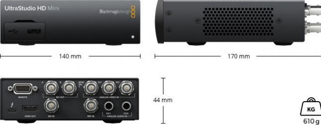 Immagine prodotto Blackmagic UltraStudio HD Mini (Digitale -> Digitale)