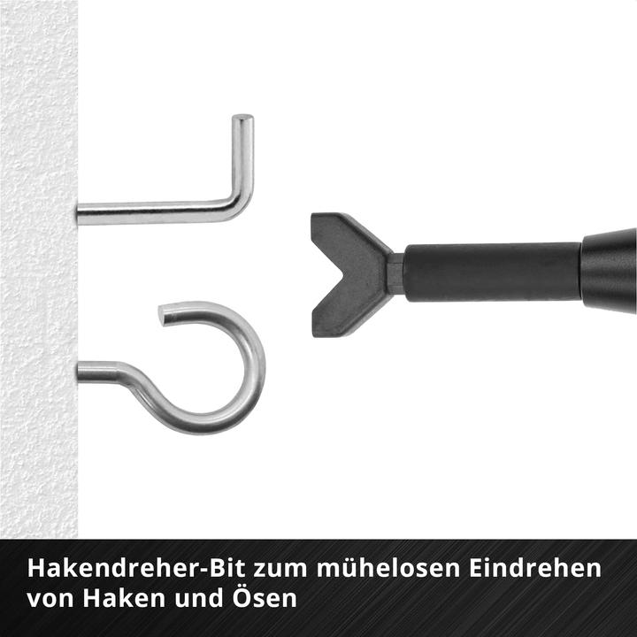 Image du produit Einhell 115040 Jeu d'embouts 114 pièces Spanner, JIS, T-Profil, Gamebit, Sim-Eject-Bit (Gamebit, cruciforme Phillips, Profilé en T, Hexagonal, Tendeur, Fente, Tri-point : 2, Pentalobe, Triangle, Bit Sim-Eject, JIS)