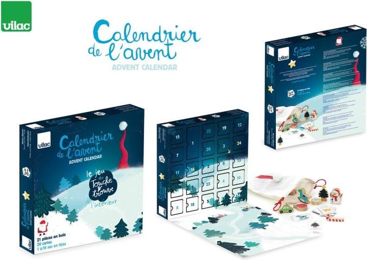 Produktbild Vilac Adventskalender, Fühlen und Finden