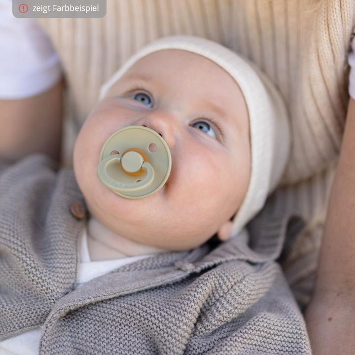 Produktbild Bibs Colour Latex Schnuller (anatomisch, 0-6 Monate), Cloud & Vanilla (2 x, bis 6 Monate)
