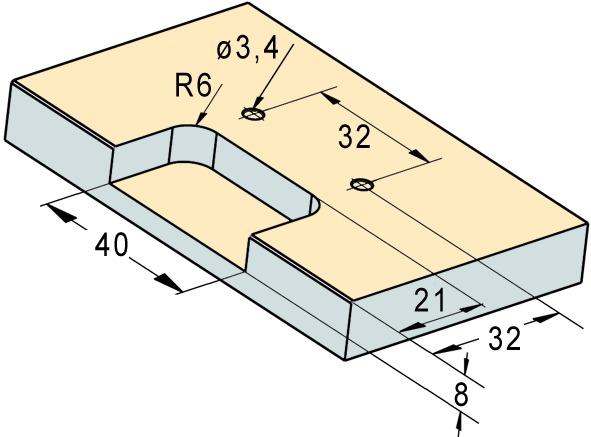 Actual product image Prämeta SERIES 3000 single-axis thin doorstop belts flat belt, door support 13
