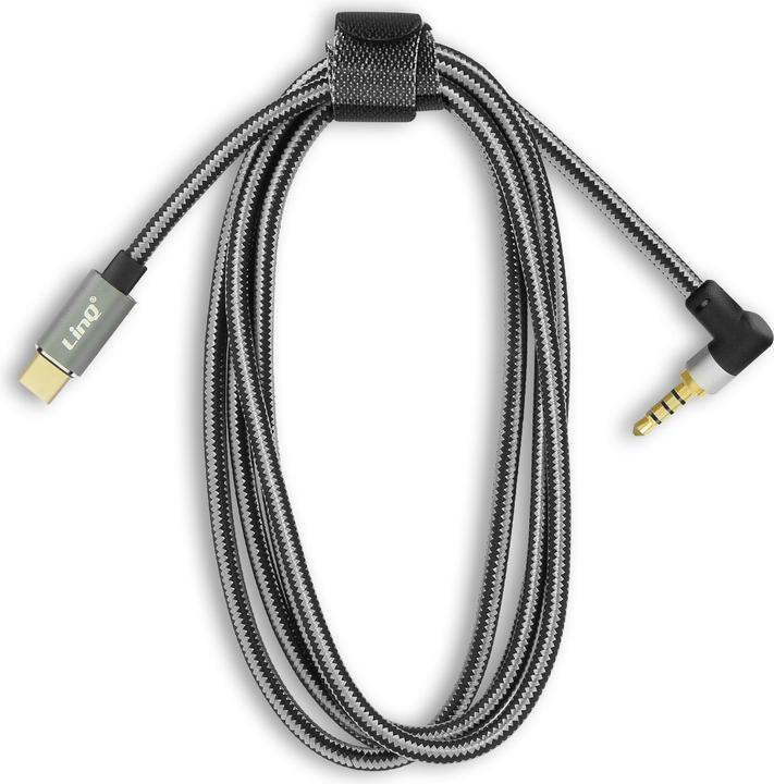 Produktbild LinQ USB-C / 4-poliges 3.5mm Klinkenkabel (1.50 m, USB)