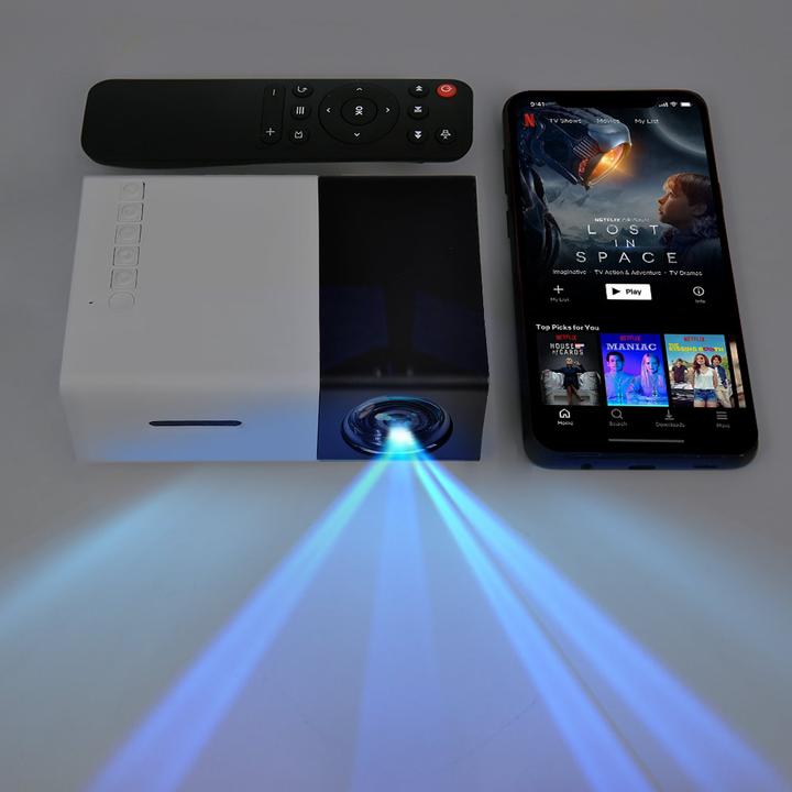 Immagine prodotto Mikamax Mini proiettore (Full HD, 250 lm)