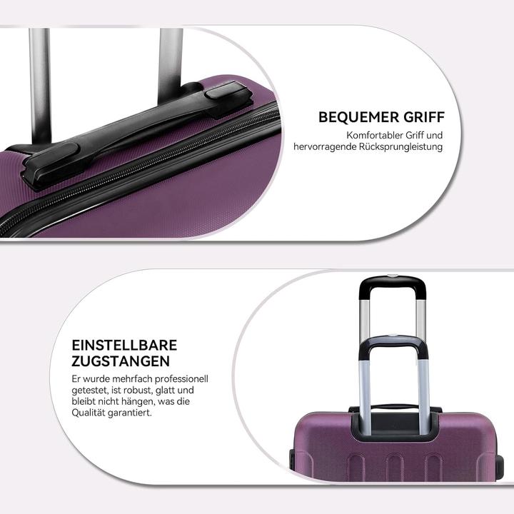 Actual product image Beibye Hartschalen-Koffer (38 l, Hand luggage (up to 50 litres))