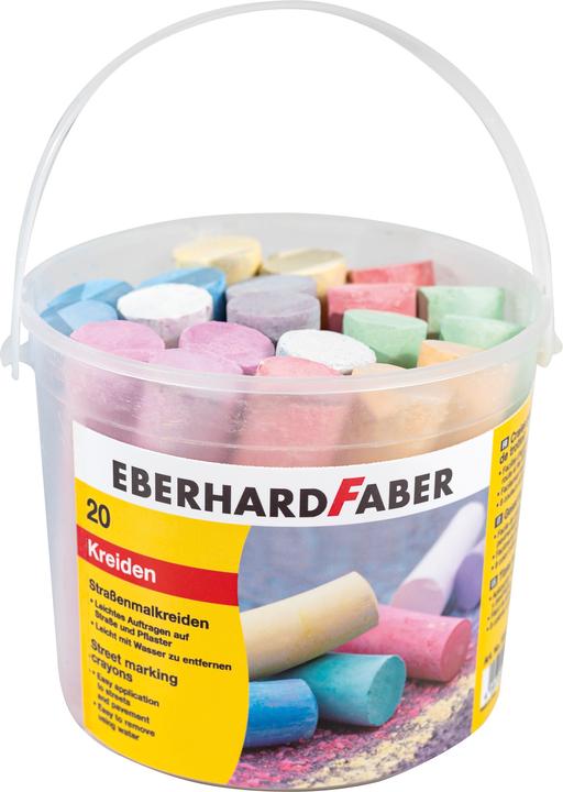 EberhardFaber Gesso per strada (Multicolore, 20 x)