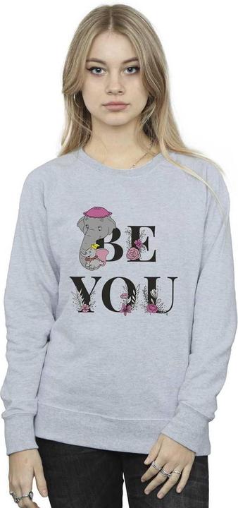 Actual product image Disney Womens/Ladies Dumbo Be You Sweatshirt (XXL)