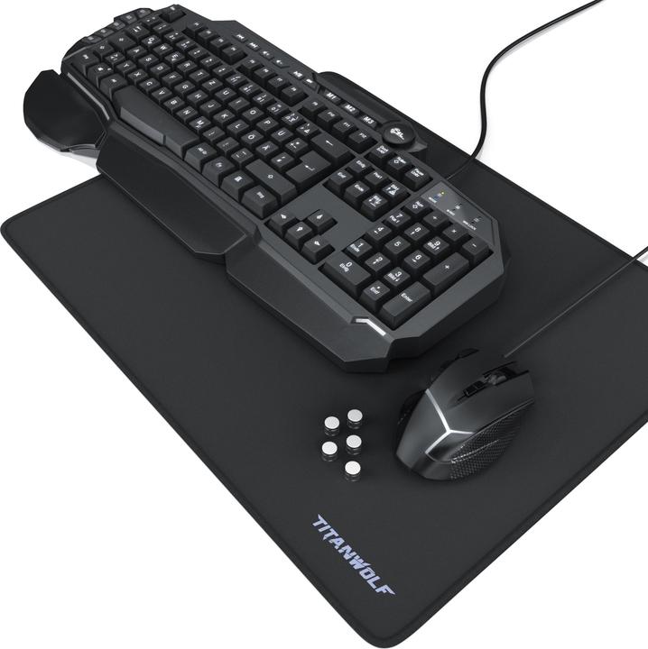 Actual product image CSL Gaming Bundle Keyboard, Mouse & Mouse Pad (CH, Cable)