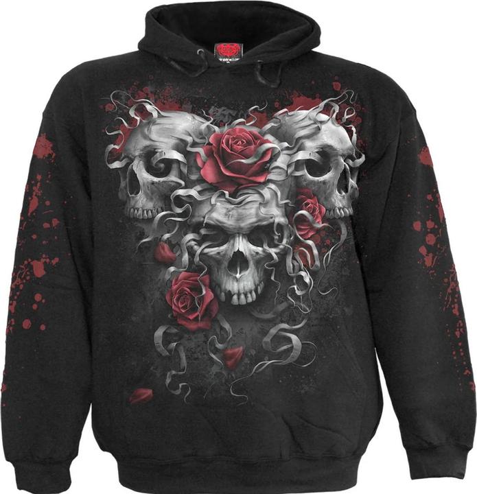 Image du produit Spiral - Sweat à capuche SKULLS N' ROSES - Adulte (XS)