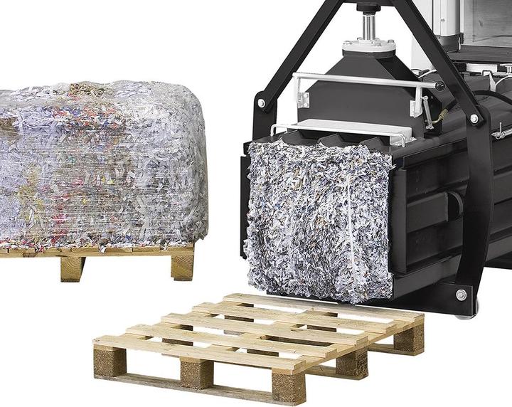 Actual product image HSM SP 5080 Shredder press, 6 x 40 - 53mm particle cut (Particle cut)
