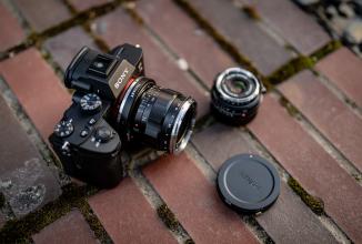 Actual product image Techartpro AF-Adapter Leica M - Sony E-Mount, V2
