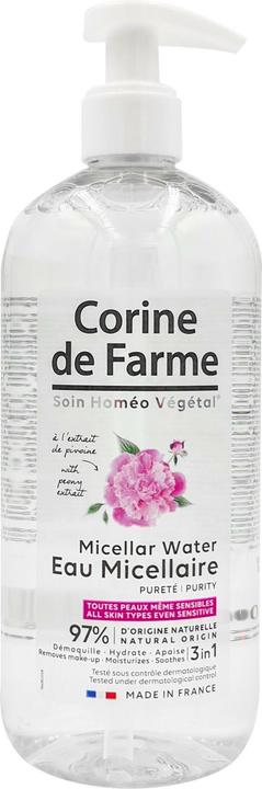 Actual product image Corine de Farme Purity micellar water (Powder, 500 ml)