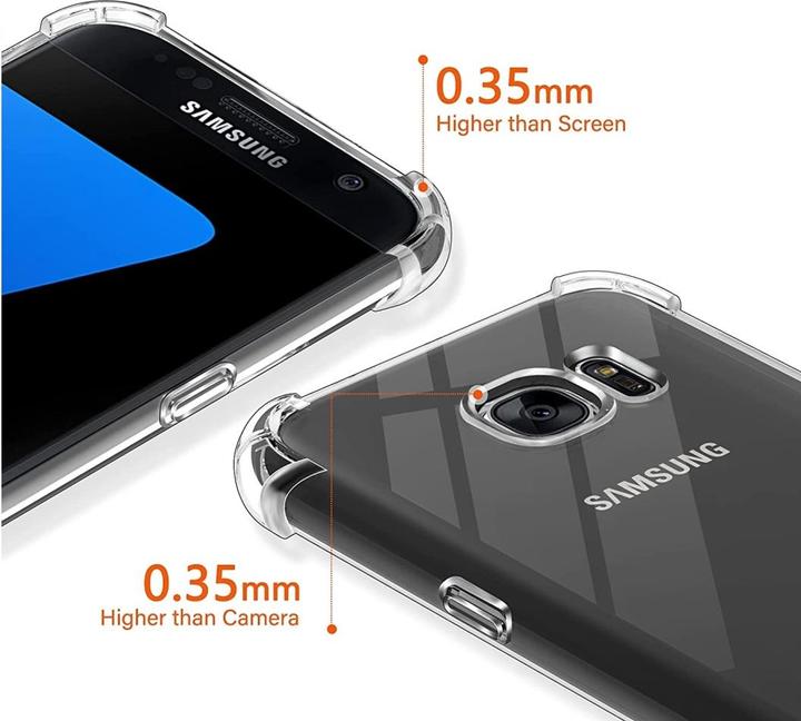 Image du produit Screenguard Samsung Galaxy S7 Coque Crystal Soft Airbag Bumper (Samsung Galaxy S7)