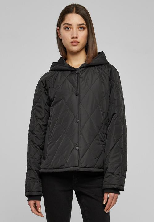 Immagine prodotto Urban Classics Ladies Oversized Diamond Quilted Hooded Jacket (XL)