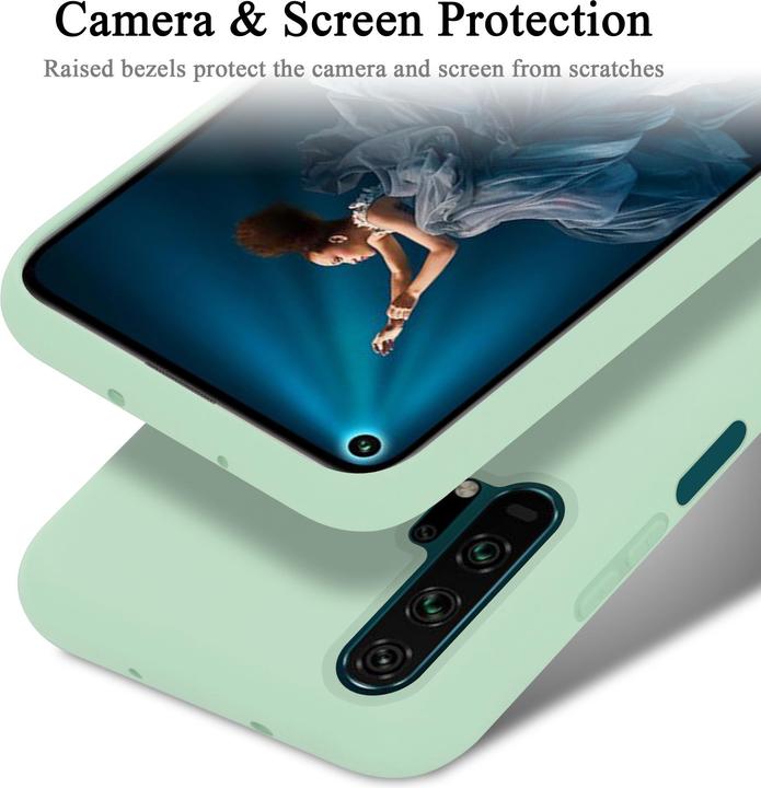 Actual product image Cadorabo TPU Liquid Silicone Case Cover (Honor 20 Pro)