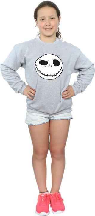 Image du produit Disney - Sweat NIGHTMARE BEFORE CHRISTMAS JACK'S BIG FACE - Fille (152, 158)