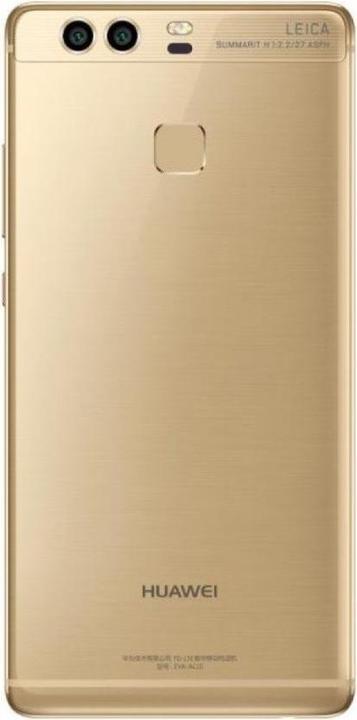 Produktbild Huawei P9 (32 GB, Gold, 5.20", Hybrid Dual SIM, 12 Mpx, 4G)