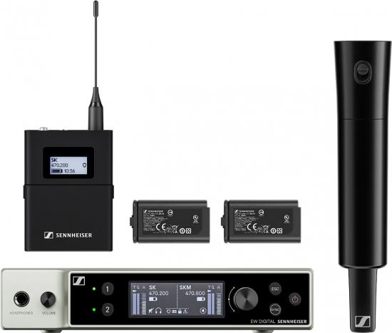 Sennheiser EW-DX SK / SKM-S Set base Q1-9 draadloze combinatieset (470,2 - 550 MHz)