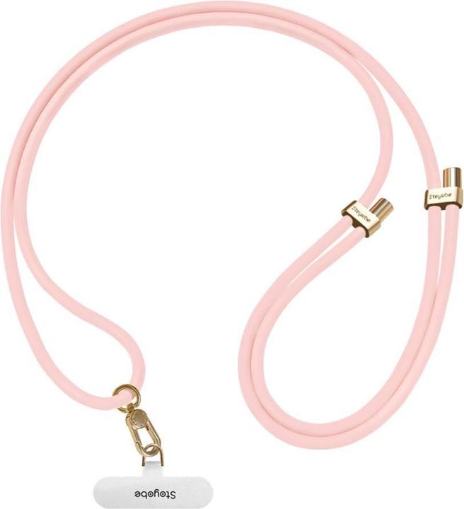 Image du produit Stoyobe Lanière en silicone pour téléphone - Rose