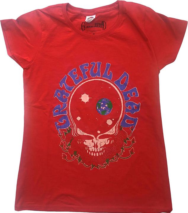 Grateful Dead Space Your Face & Logo (Girlie)