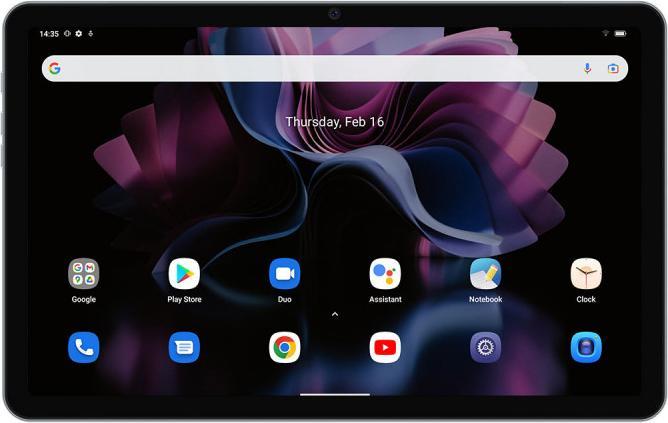 Image du produit Blackview Tab 16 (4G, 11", 256 Go, Gris Météorite)