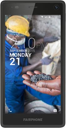 Fairphone 2 (32 GB, Black Matte, 5", Dual SIM, 8 Mpx, 4G)