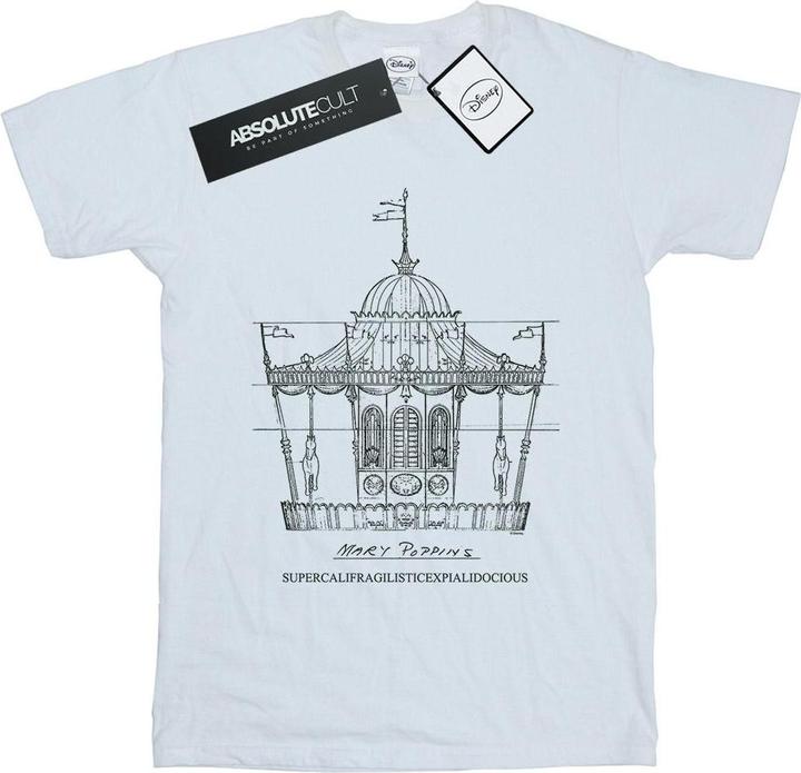 Image du produit Disney - T-shirt MARY POPPINS CAROUSEL SKETCH - Femme (3XL)