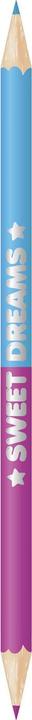Actual product image Sombo Sweet Dreams crayons double sided (Multicoloured, 12 x)