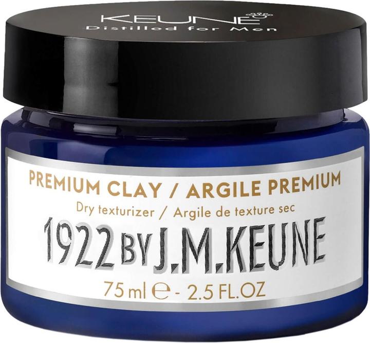 Keune 1922 by J.M. - Premium Clay (Haarpaste, Haarpomade, 75 ml)