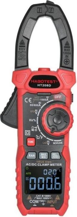 Actual product image Habotest HT208D Digital Clamp Meter