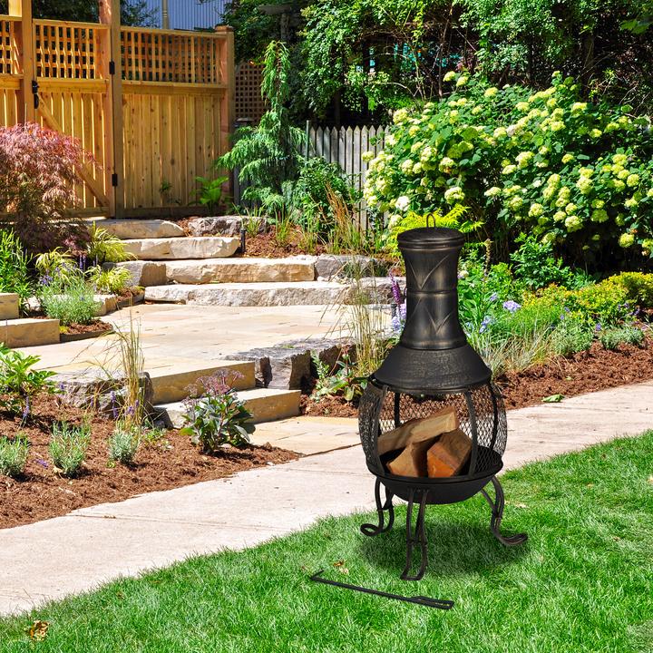 Image du produit Relaxdays Poêle de terrasse