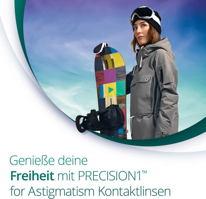 Actual product image Precision1 Precision 1 for Astigmatism (60 Piece, Daily lens, Toric)