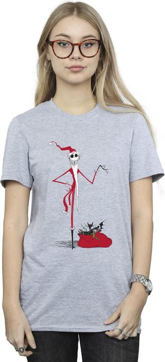 Actual product image Dick Smith Womens/Ladies Christmas Presents Cotton Boyfriend T-Shirt (3XL)