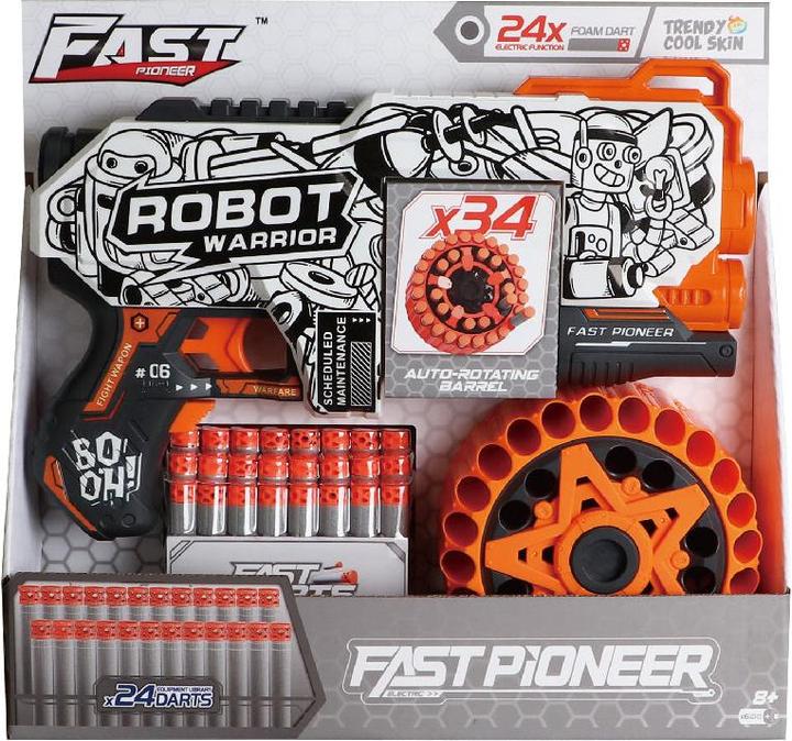 Actual product image Fast Pioneer Dart Blaster BH162 Gun - Twin Pack