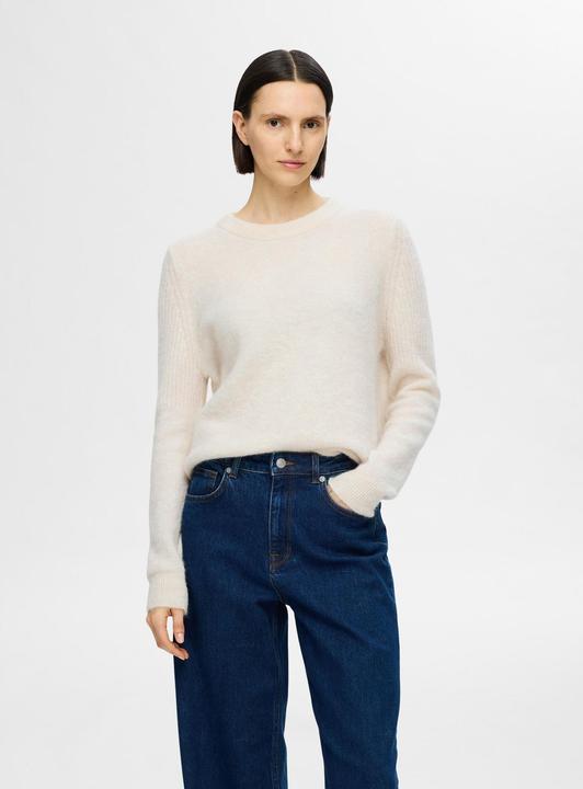 Produktbild Selected Femme Slfsia Ras Ls Knit O-Neck Noos (L)