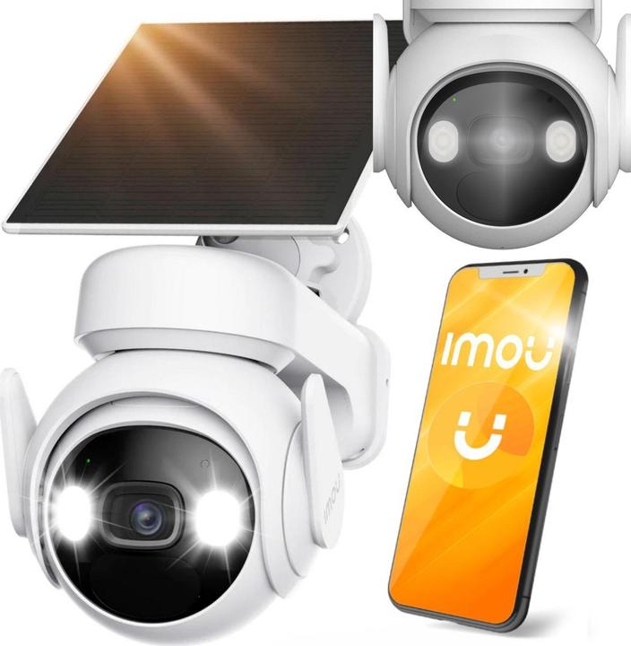 Actual product image Imou Cell PT with Solar Panel (2304 x 1296 Pixels)