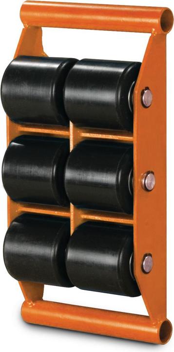 Actual product image Unicraft Transport castor TR 6 6 castors, rubber surface max. load 6 t (6000 kg)
