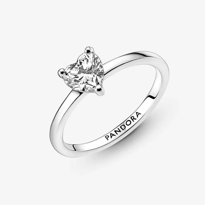 Produktbild Pandora Ring funkelndes Herz (54, 925 Silber)