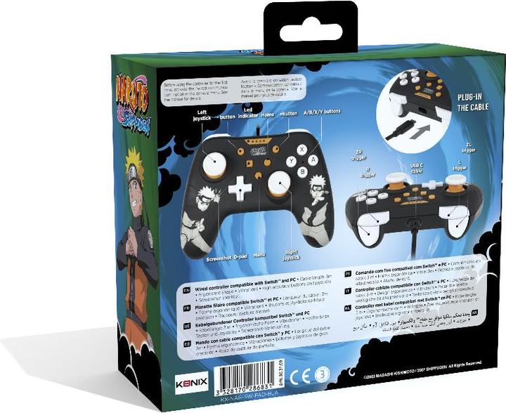 Produktbild Konix Naruto Gamepad (PC, Switch)