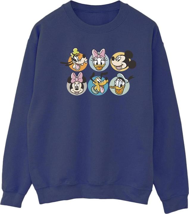 Produktbild Disney Mickey Mouse And Friends Faces Sweatshirt (M)