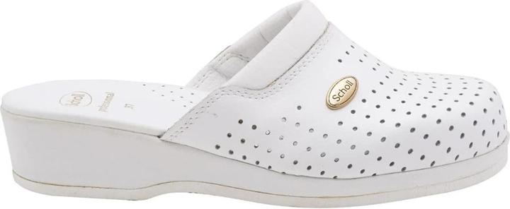 Mobilex Scholl Clog Backguard - Weisse Damenclogs Grösse 37 (37)