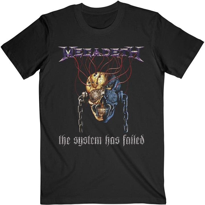 Megadeth T-shirt Erwachsene Systems Fail (XL)