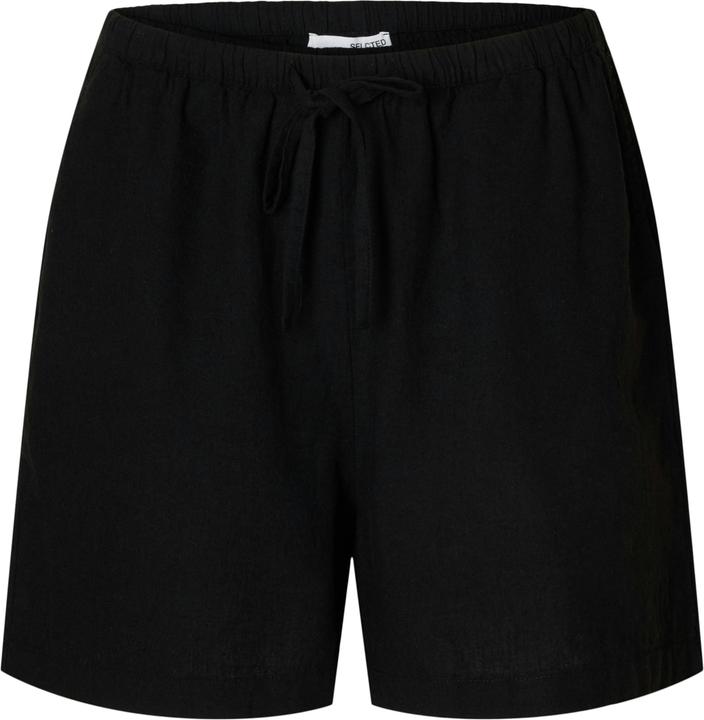 Actual product image Selected Femme Mid Waist Shorts aus Leinengemisch (38)