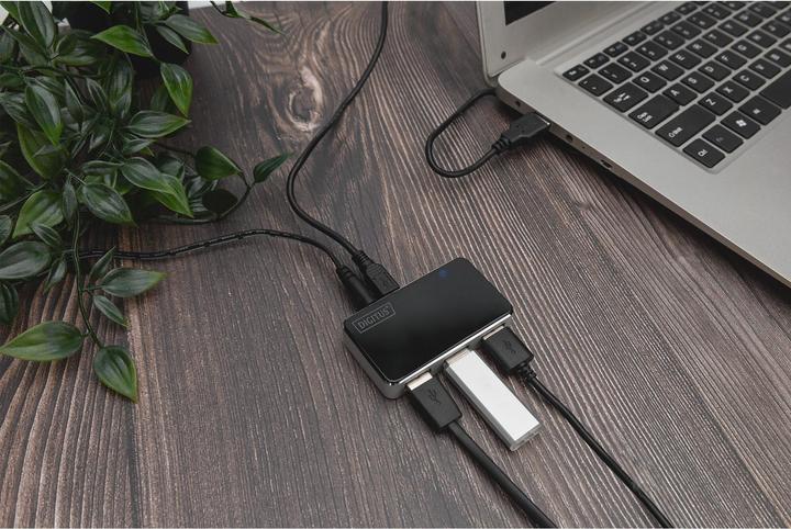 Produktbild Digitus USB 2.0 Hub (USB-A, 4 Ports)