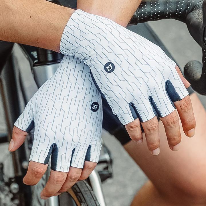 Produktbild Rockbros Road Cycling Gloves Size: S - Black and White (S)